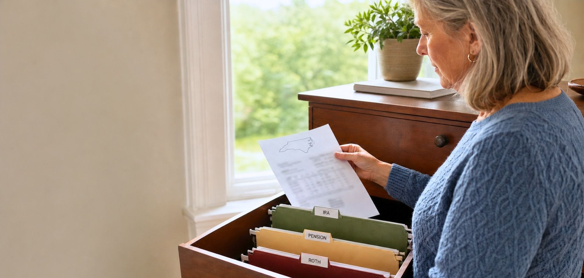 What North Carolina Actually Taxes When You Draw Retirement Income